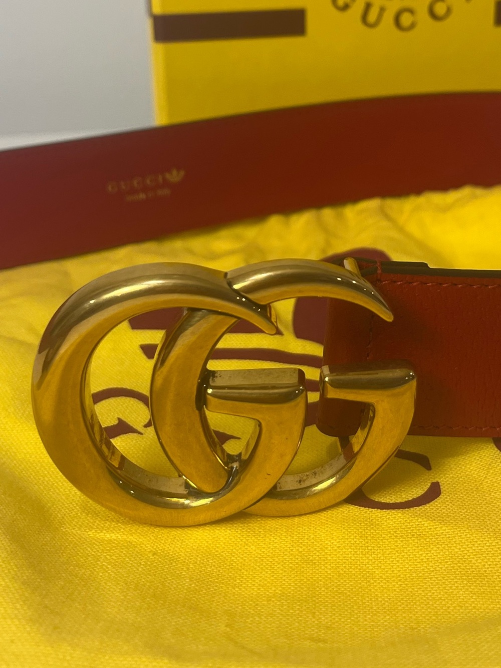 Gucci x Adidas 2022 Marmont Belt - Picture 4 of 6
